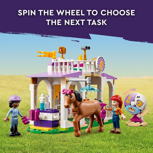 LEGO Friends Horse Training 41746 Toddler Building Toy Great for Ages 4 with 2 Mini-Doll