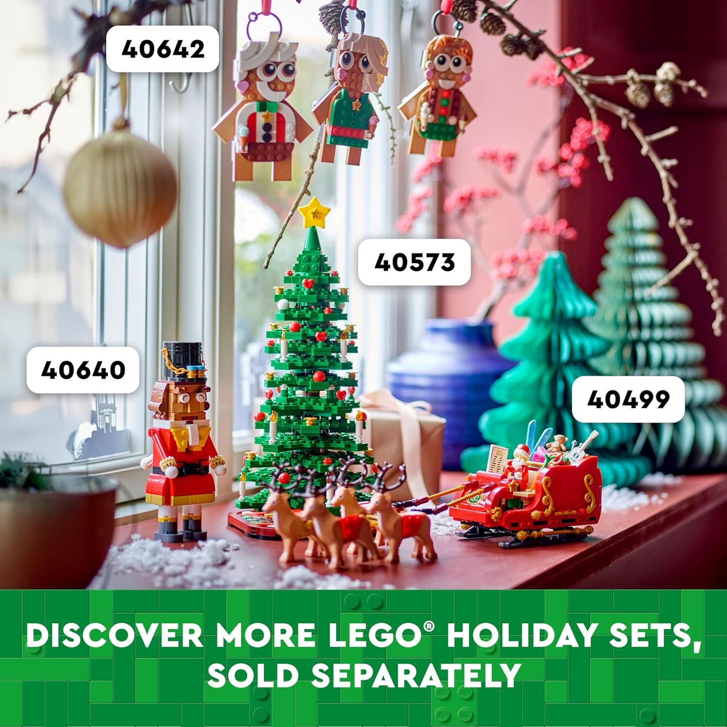 LEGO Nutcracker Christmas Decor - Building for Boys Girls Ages 8 - Nutcracker Decorations