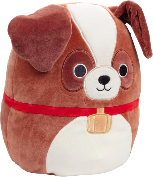 Squishmallows 10 Sassafras the St. Bernard Dog - Officially Licensed Kellytoy Plush