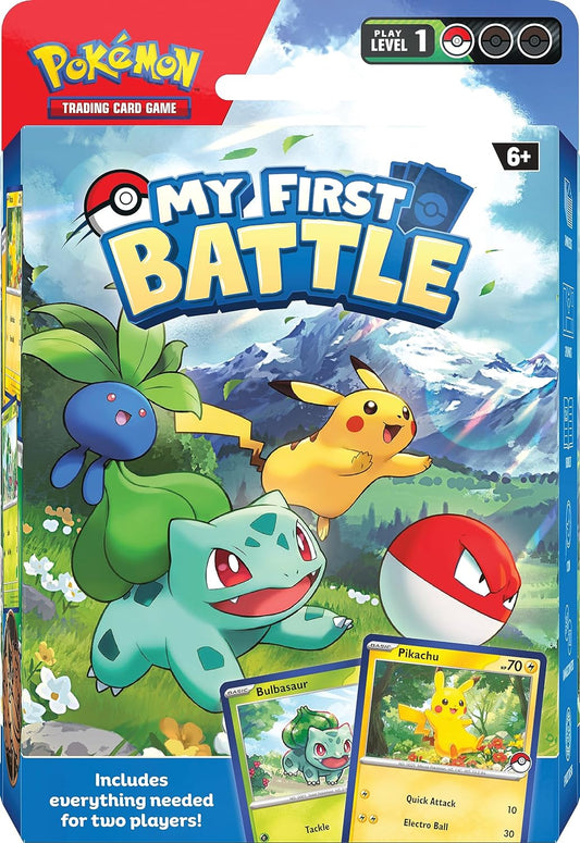 Pokemon TCG My First BattlePikachu and Bulbasaur 2 Ready-to-Play mini Decks