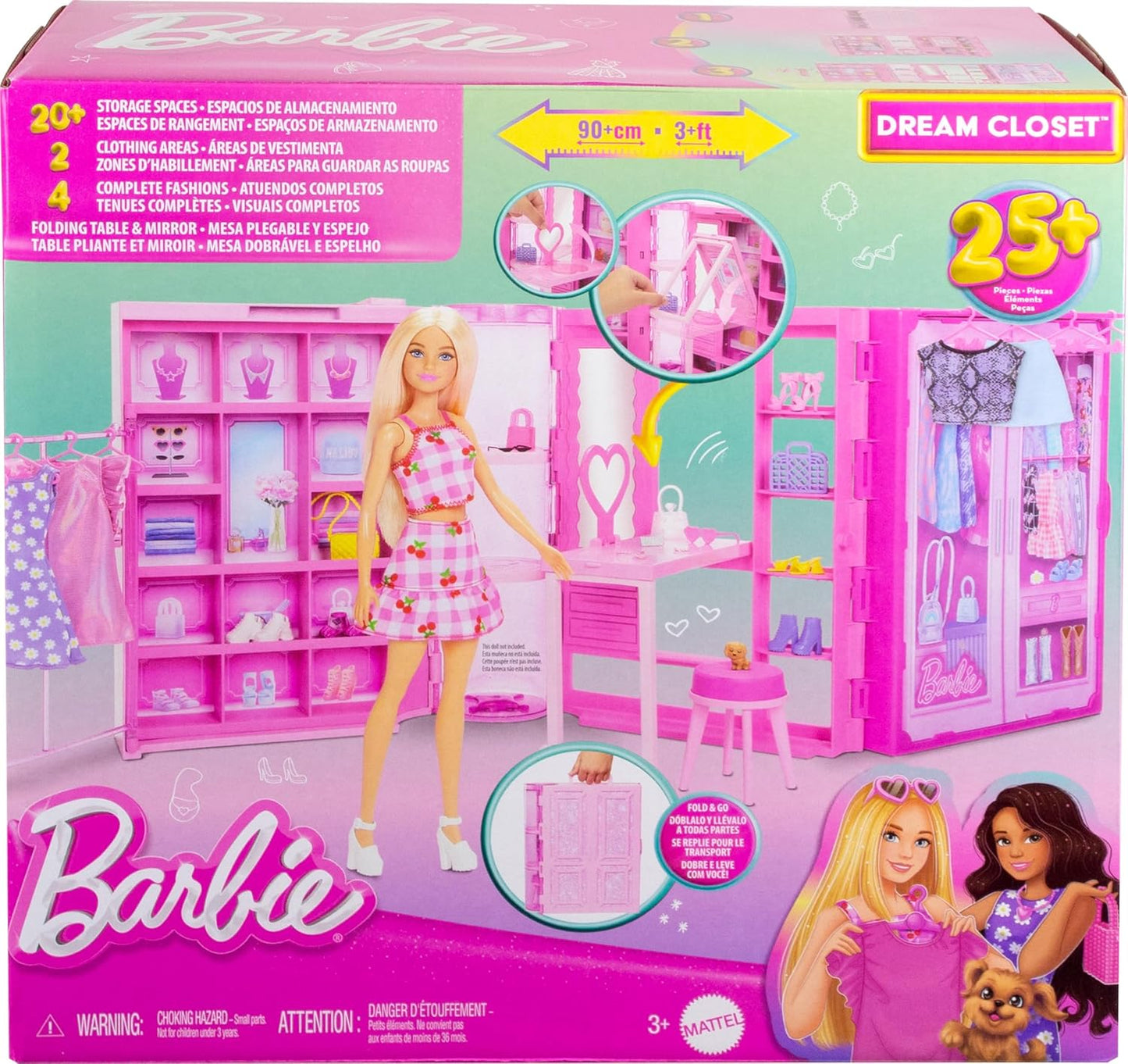 Barbie Dream Closet Toy Playset