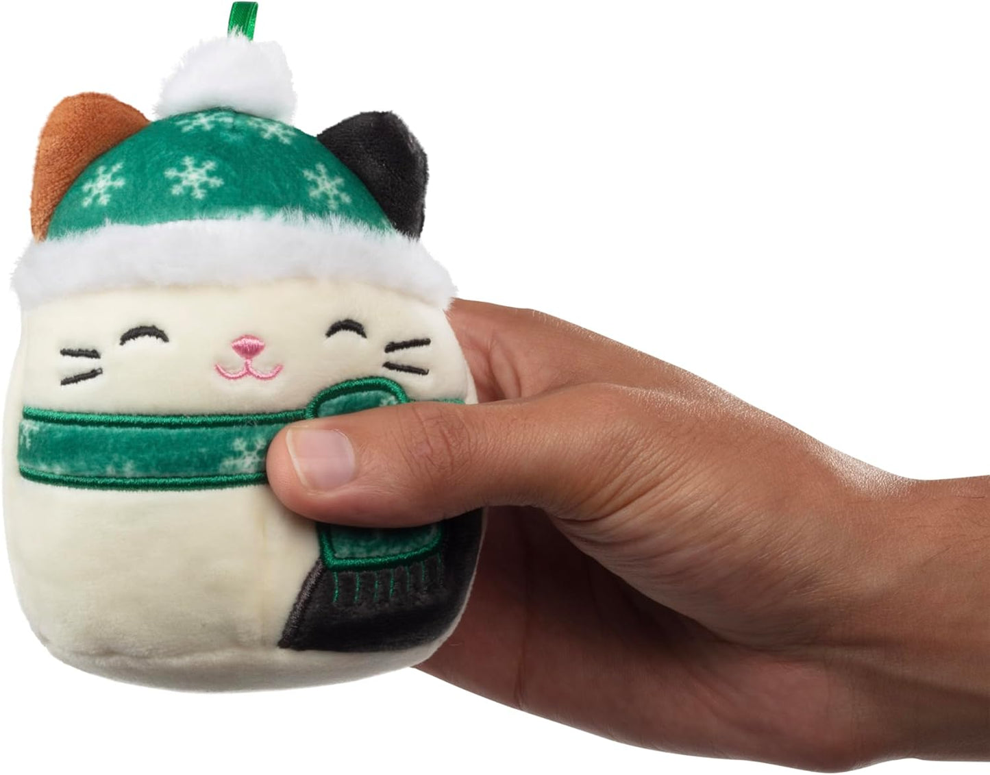 Squishmallows 4 Mini Hanging Winter Decorations 8-Pack - Official Jazwares Plush