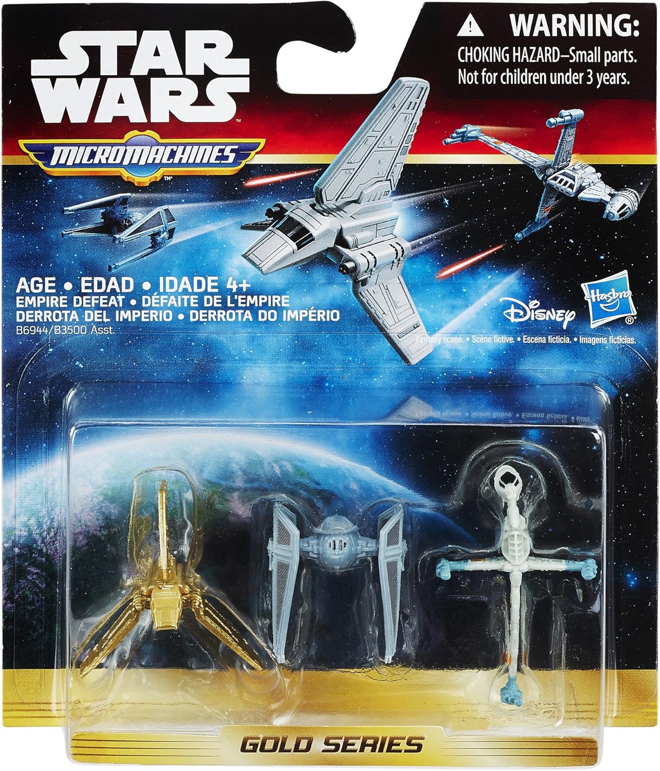 Star Wars Return of the Jedi Micro Machines 3 Pack Empire Defeat