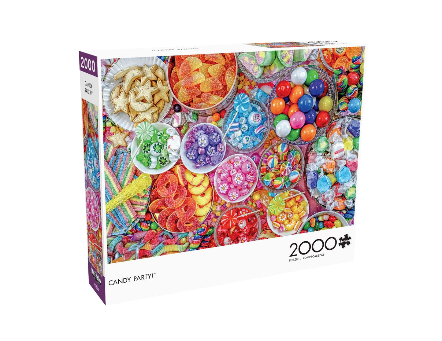 Buffalo Games Buffalo - Lars Stewart - Candy Party - 2000 Piece Jigsaw Puzzle