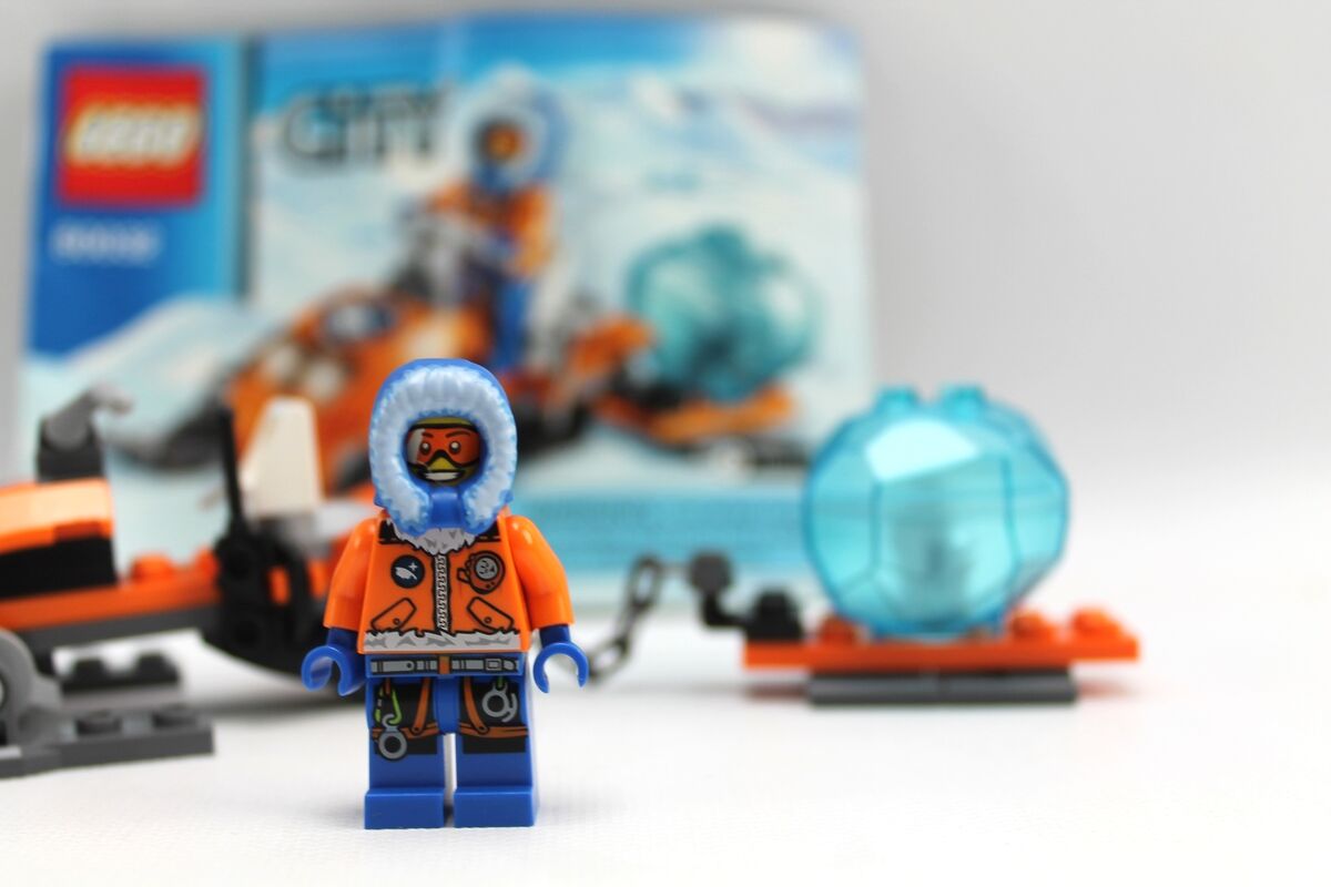 LEGO City Arctic Snowmobile 60032 Building Toy