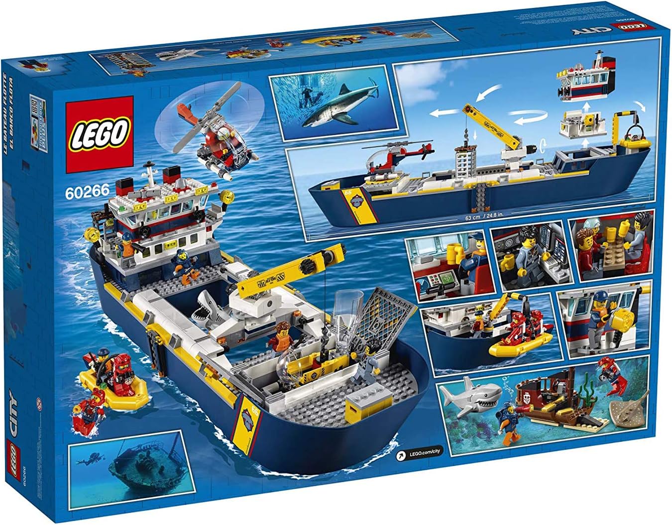 LEGO City Ocean Exploration Ship 60266