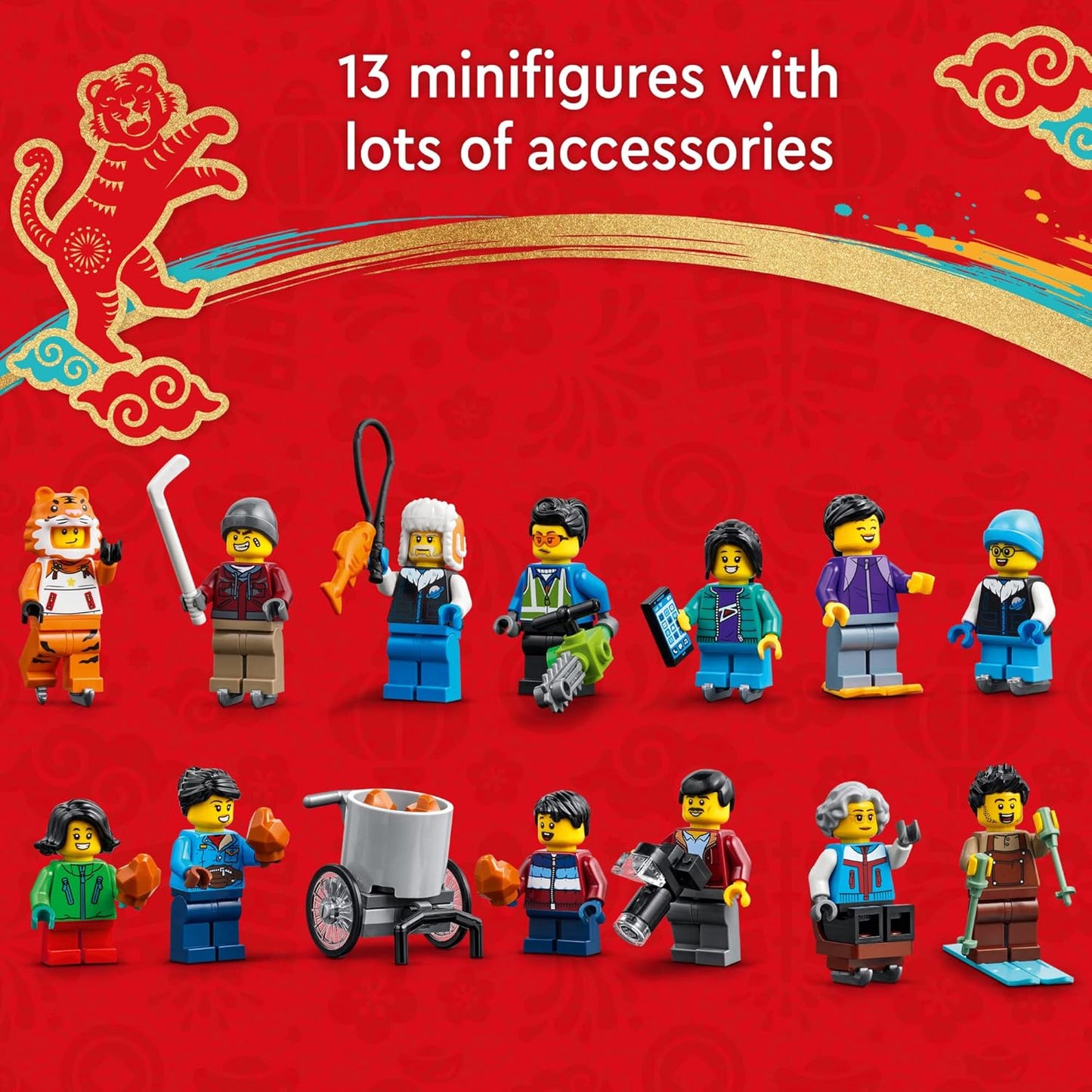 LEGO Lunar New Year Ice Festival 80109 Building Kit