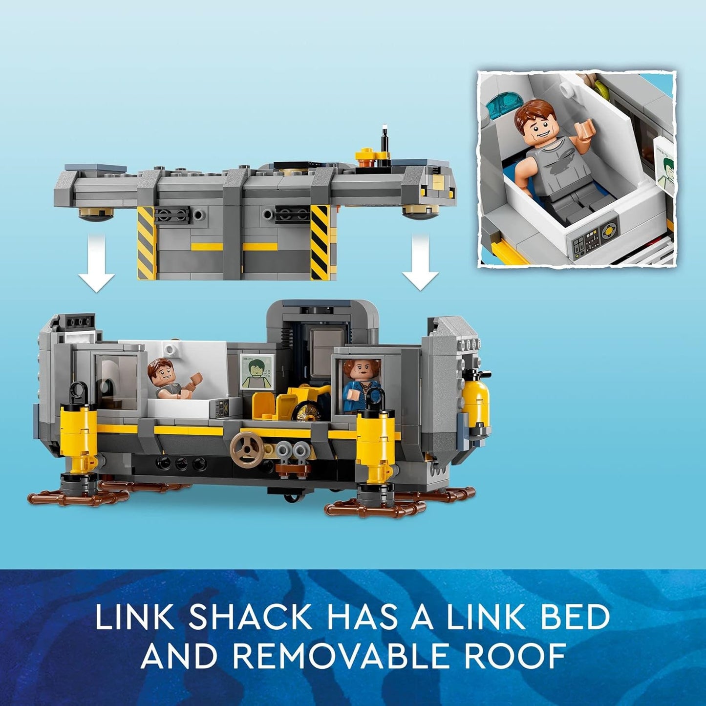 Lego Avatar Floating Mountains Site 26 RDA Samson 75573 Building Set