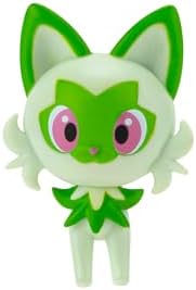 Pokemon Paldea Battle Figure 4 Pack - Features 2-Inch Pikachu Fuecoco Sprigatito and