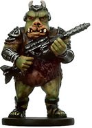 Star Wars Miniatures: Gamorrean Thug Bounty Hunters Action Figure