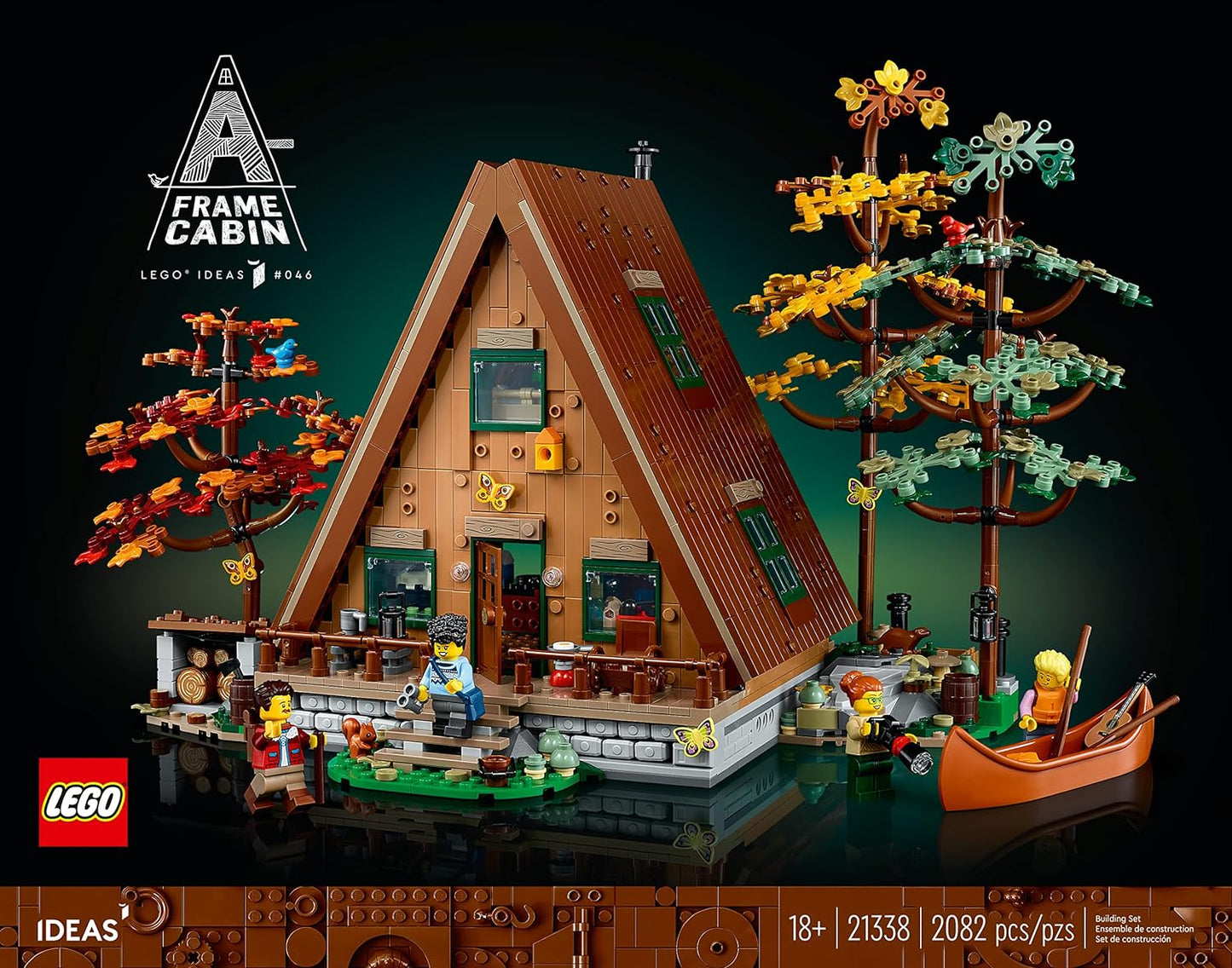 LEGO Ideas A-Frame Cabin 21338