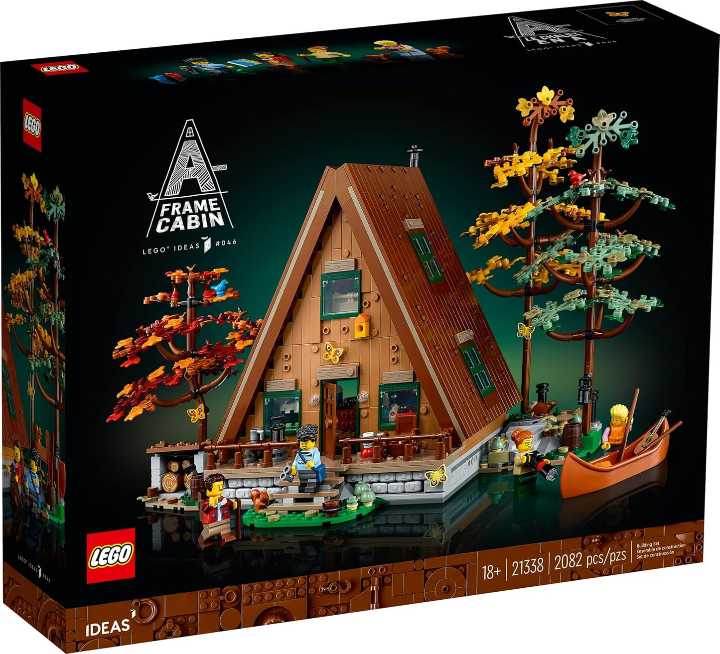 LEGO Ideas A-Frame Cabin 21338