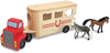 Melissa & Doug Melissa Doug Horse Carrier Wooden Vehicle