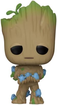 Funko POP Marvel Guardians of The Galaxy - Groot with Grunds - Groot Shorts - Collectable Vinyl Figure