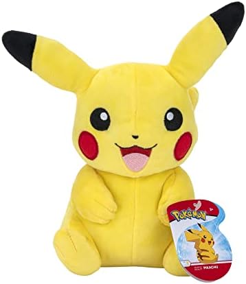 Pokemon Official Premium Quality 8-Inch Pikachu - Adorable Ultra-Soft Plush