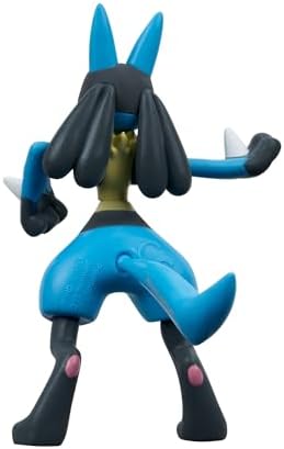 Pokemon Battle Figure 3 Pack - Features 2-Inch Snivy and Pawmi and 3-Inch Lucario Battle