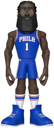 Funko PopGold 12 NBA 76ers - James Harden 12 Styles May Vary with Chance of Chase
