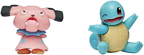 Pokemon Battle Ready 2 Figure Pack Squirtle and Snubbull Action minifig