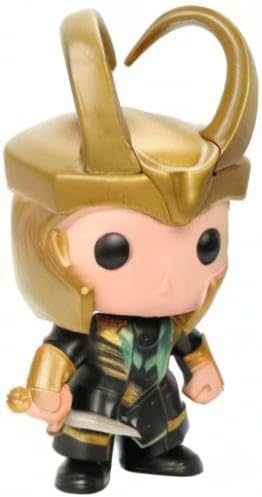 Funko POP Marvel Bobble Helmet Loki Action Figure