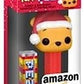 Funko Disney POP PEZ Winnie The Pooh Candy Dispenser Santa Hat Holiday Collector Box