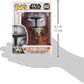 Funko Pop Star Wars The Mandalorian - Mandalorian Flying with The Child Grey