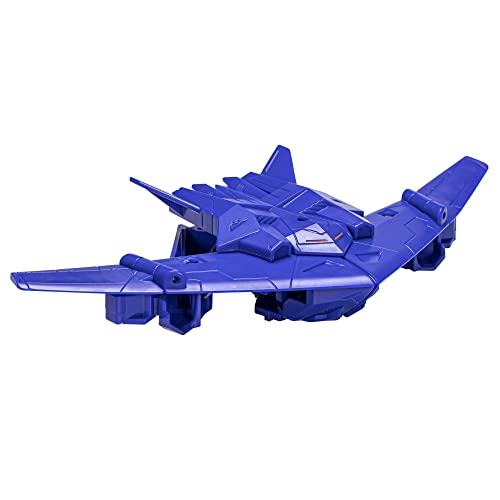 Transformers EarthSpark 1-Step Flip Changer Soundwave 4-Inch Action Figure Robot for
