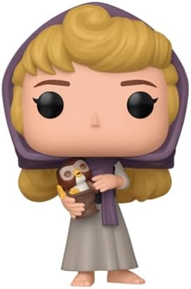 Funko POP Disney Sleeping Beauty 65th Anniversary - Aurora with Owl - Collectable Vinyl Figure
