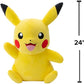 Pokemon Pikachu Plush - 24-inch Plush with Authentic Details