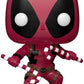 Funko Pop Tee Deadpool - Holiday - Large - L - T-Shirt - Clothes with Collectable Vinyl