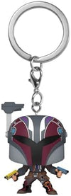 Funko POP Keychain Ahsoka - Sabine Wren - Star Wars Novelty Keyring - Collectable Mini