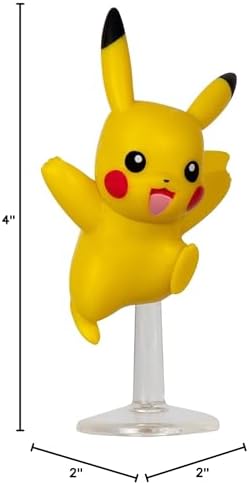 Pokemon 3 Pack-Features 2-Inch Omanyte and Pikachu 3-Inch Battle Figure Lucario