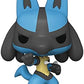 Pokemon - Lucario Pop Vinyl Figure Bundled with Compatible Pop Box Protector Case