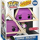 Funko Pop TV Seinfeld - Holistic George with Purple Face Target