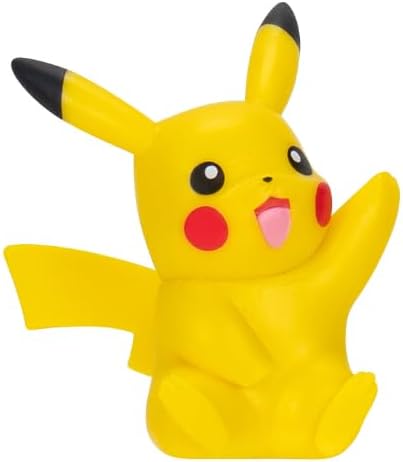Pokemon Fighting Figure2 Pack 5 and 8cm Figure Toy Set Ninja Box and Pikachu