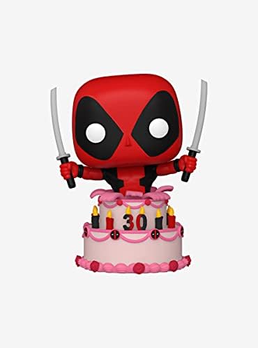 Funko POP Marvel Deadpool 30th - Deadpool in Cake Multicolor Standard