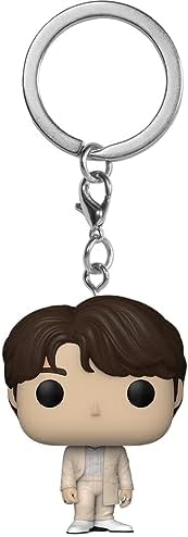 Funko POP Keychain BTS - Jin Novelty Keyring - Collectable Mini Figure - Stocking Filler