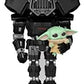 Funko Pop Vinyl - Star Wars - Dark Trooper with Grogu 488 Black