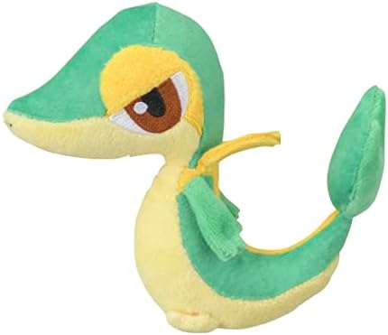 Pokemon Center Sitting Cuties Snivy Plush 495 - Generation 5 - 6 In