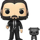 Funko Pop Movies John Wick - John in Black Suit with Dog Buddy