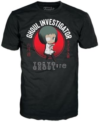 Funko POP and Tee Tokyo Ghoulre Toru Mutsuki - Size Large -L