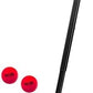 NERF Flexplay Hockey Stick Ball Set - Indoor Outdoor Street Hockey Set - Adjustable