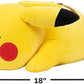 Pokemon Pikachu Sleeping Plush - 18-Inch Premium Plush in Sleeping Pose
