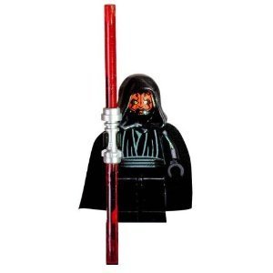 LEGO Star Wars Minifigure - Darth Maul with Dual Lightsaber