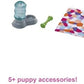 Barbie Mini Playset with 2 Pet Puppies Doghouse and Pet 3 to 7 Year Olds