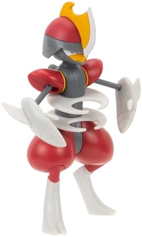 Pokemon PKW3421 - Battle Feature Figure - Caesurio Official Articulated Figure 11.5 cm