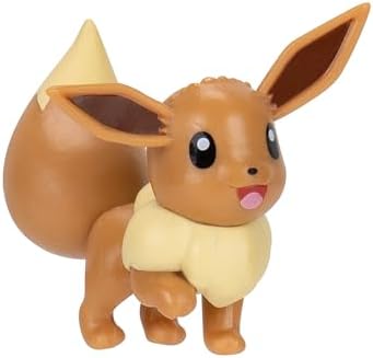 Pokemon PKW3895 Battle Figure Set - Eeve Kramurx Schillok Official Figures Set