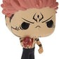 Funko Jujutsu Kaisen POP Buddy Animation Vinyl Figurine Sukuna wHeart 9 cm