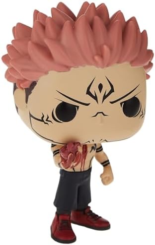 Funko Jujutsu Kaisen POP Buddy Animation Vinyl Figurine Sukuna wHeart 9 cm