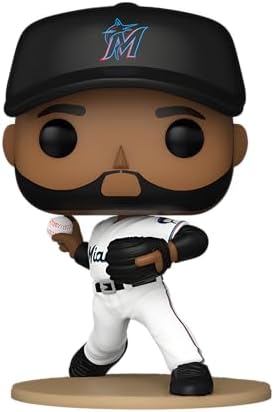 Funko Pop Marlins - Sandy Alcantara - MLB - Baseball Collectable Vinyl Figure