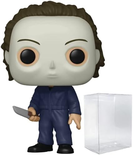 Funko POP Halloween - Michael Myers New Pose Pop Vinyl Figure Bundled with Compatible Pop